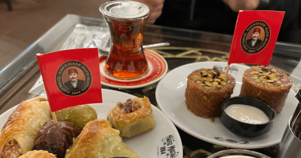 土耳其紅茶及甜品