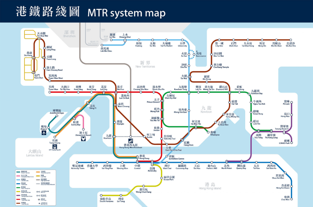 港鐵地圖