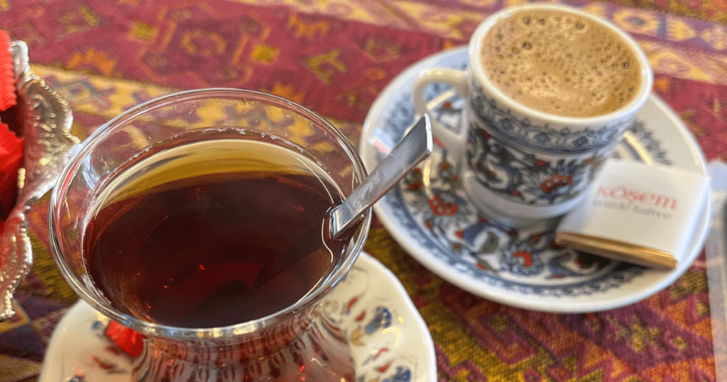 土耳其咖啡及紅茶