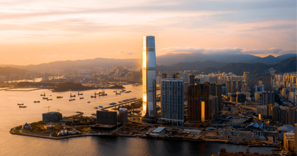 香港天際100觀景台位於ICC 