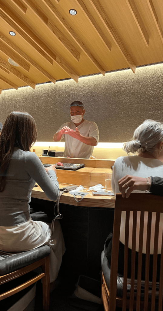 Sushi Tokyo Ten廚師及吧枱