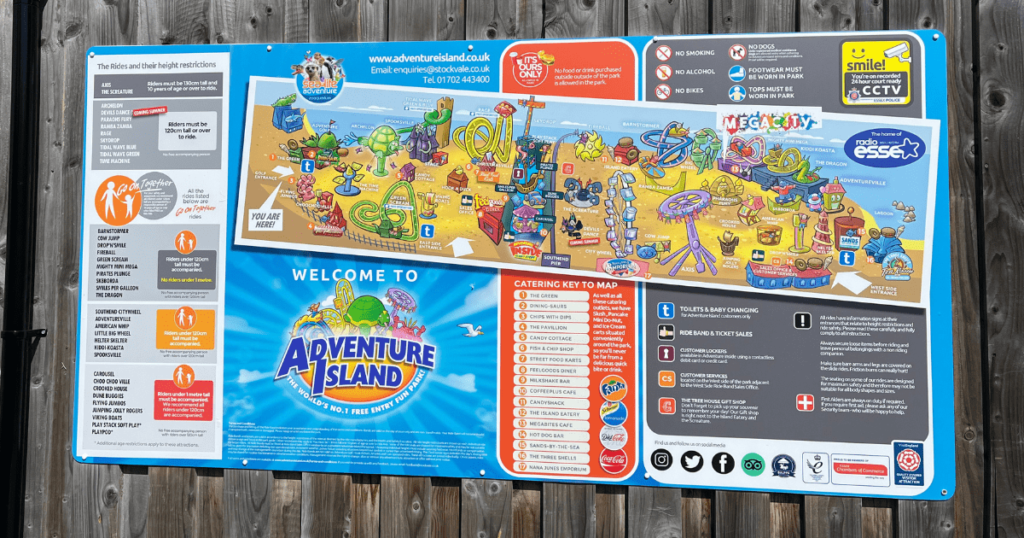Adventure Island地圖