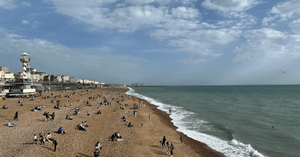 Brighton海灘