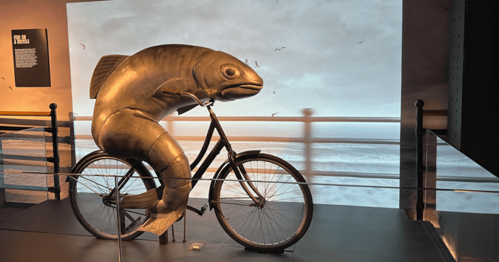 踏單車的魚