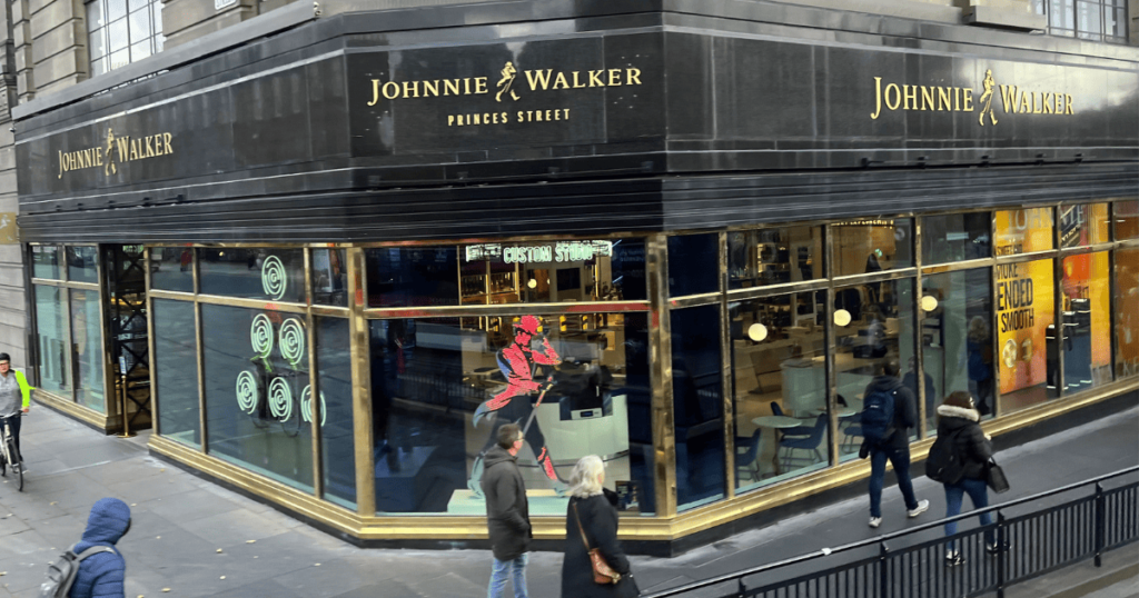 Johnnie Walker Princes Street