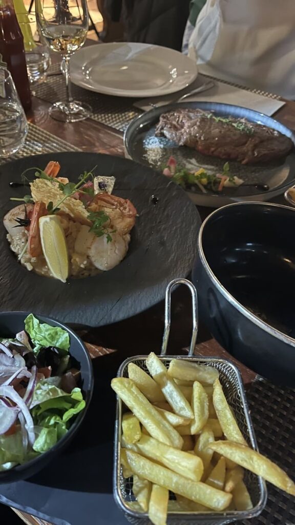 牛扒、Risotto等不同的食物